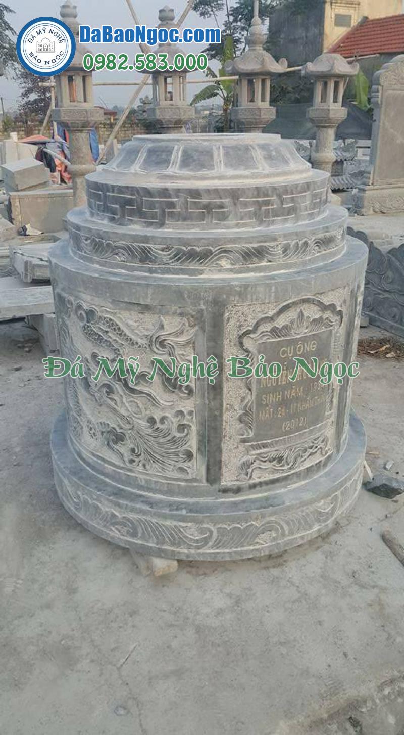 Lăng mộ đá tròn tại Bắc Ninh