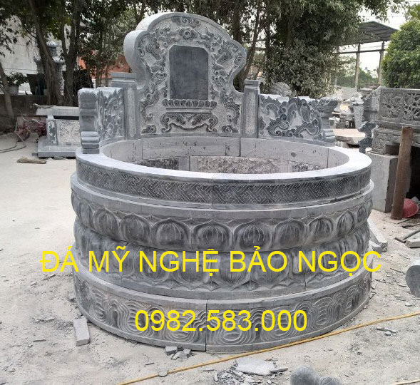 Cơ sở chế tác, xây dựng, bán Mộ đá tròn ở Điện Biên rẻ đẹp