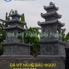 Làm mộ đá nguyên khối tại Đà Nẵng | Cơ sở chế tác uy tín, báo giá, mẫu thiết kế riêng theo yêu cầu 65 Mộ đá ba mái đẹp Ninh Bình