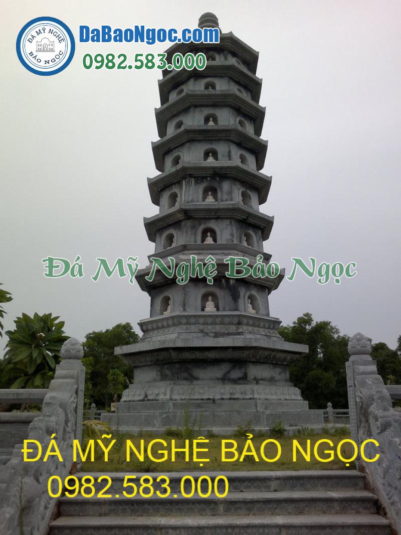 Mẫu xây Mộ tháp đá ở Ninh Bình rẻ đẹp