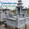 Bán và xây dựng, làm Mộ đá 3 mái ở Sơn La rẻ đẹp 105 lăng mộ đá 3 mái
