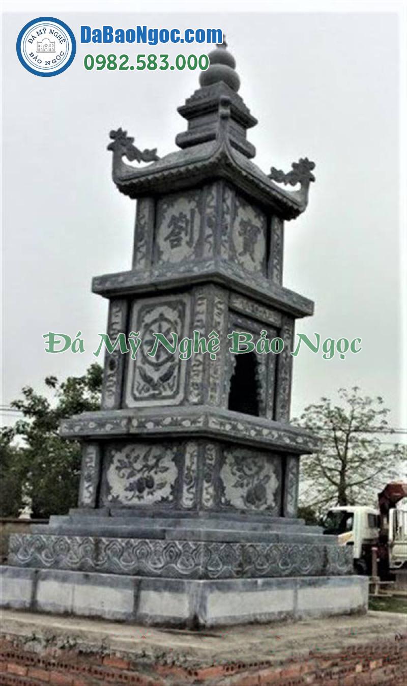 Mẫu xây Mộ tháp đá ở Quảng Trị rẻ đẹp