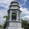Cơ sở chế tác, xây dựng, bán Mộ tháp đá ở Phú Thọ rẻ đẹp 83 Mộ tháp đá lục giác để tro cốt