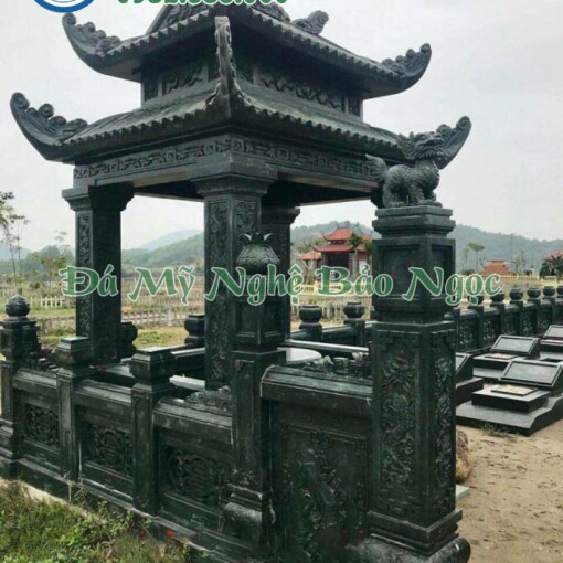 Mẫu xây Mộ đá xanh rêu ở Tây Ninh rẻ đẹp