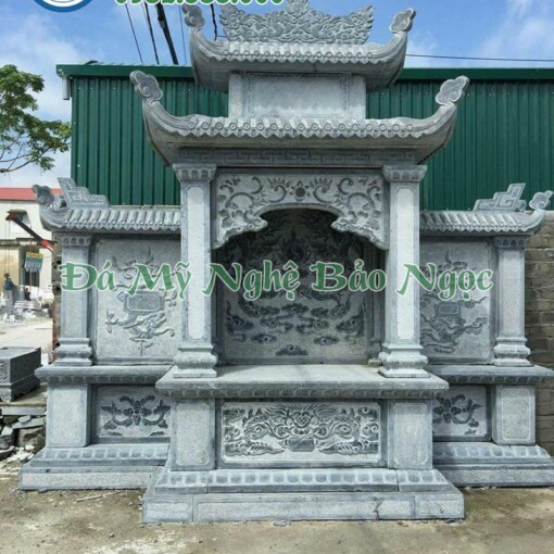 Cột đồng trụ, Đá kê chân cột nhà ở Hà Nội bằng Đá xanh nguyên khối rẻ đẹp