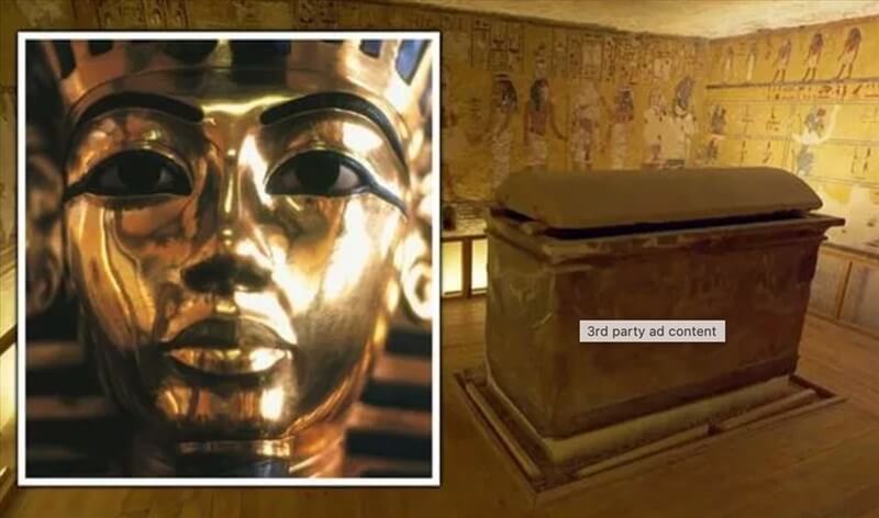 Phân tích lăng mộ Pharaoh Ai Cập Tut phát hiện điều sửng sốt
