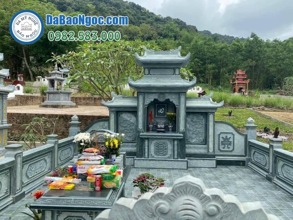 Lăng mộ đá đẹp xây ở Quảng Ninh