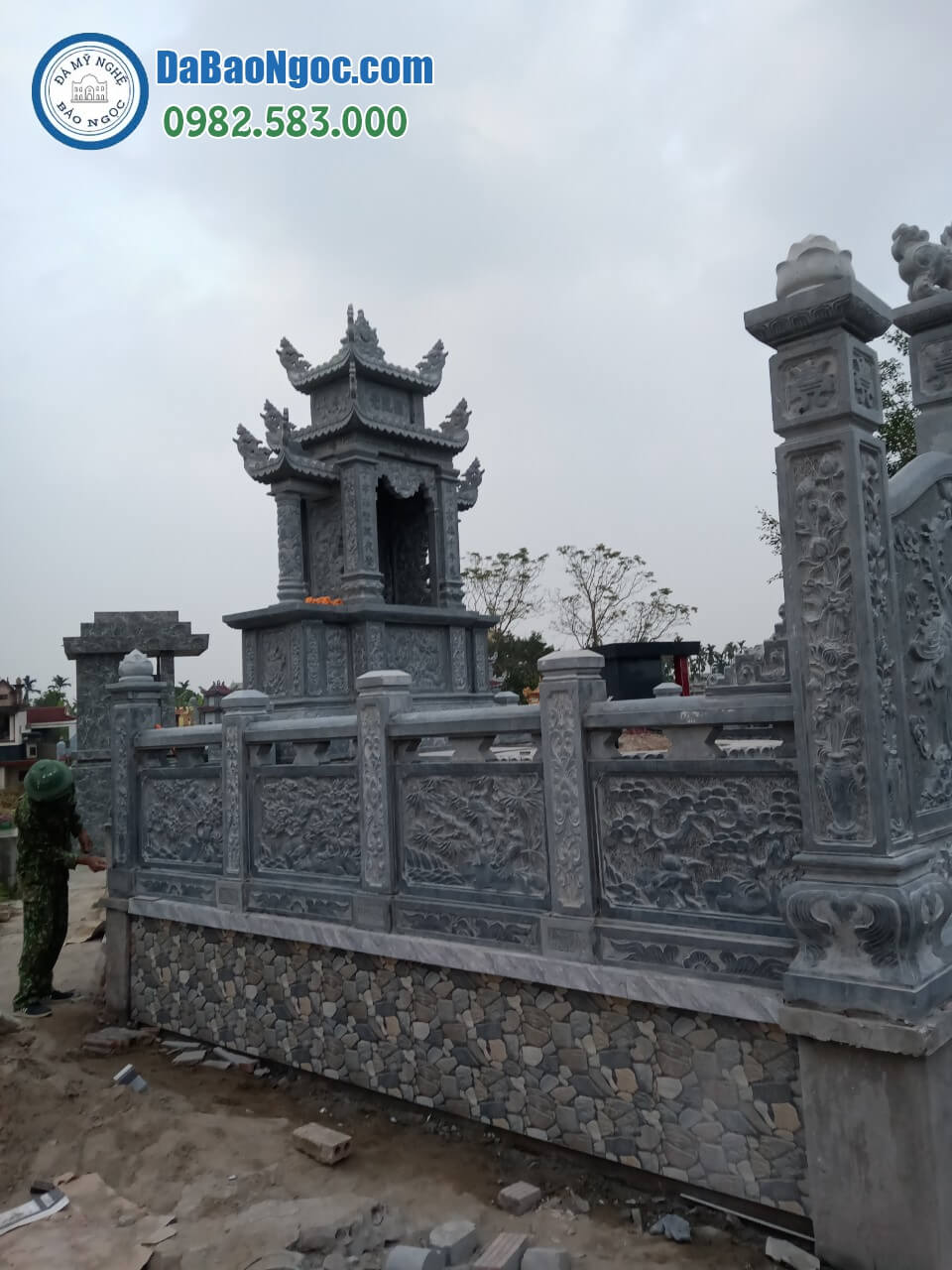Địa chỉ cơ sở chế tác, xây Lăng mộ đá ở Tây Ninh rẻ đẹp