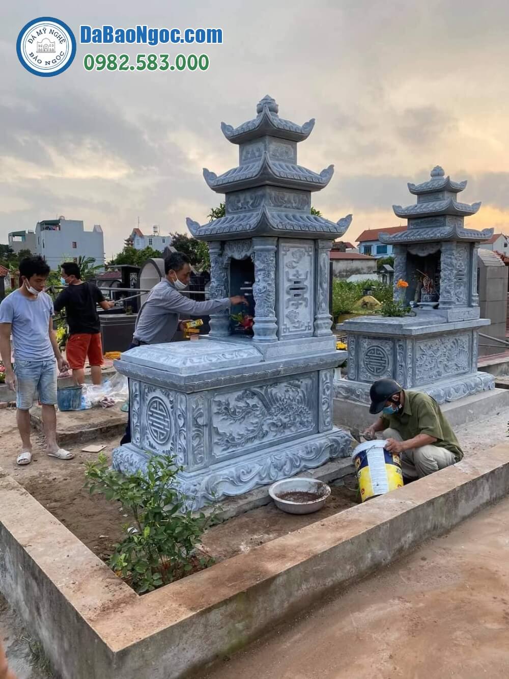 Thi công lăng mộ đá mỹ nghệ ở Quảng Trị rẻ đẹp, uy tín chất lượng