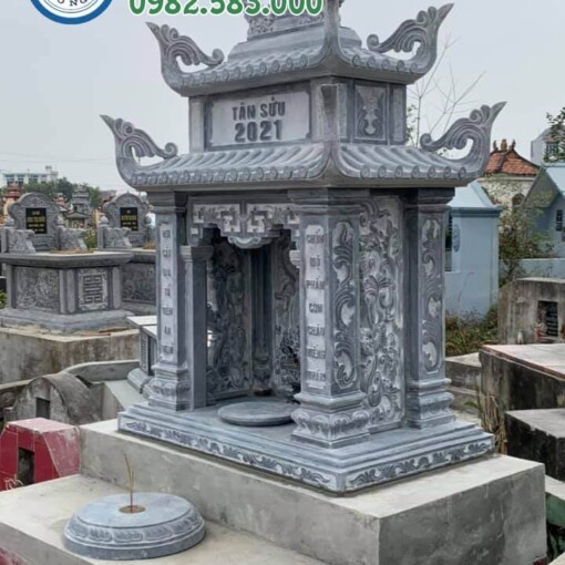 Mẫu xây Mộ bành đá ở Hà Nội rẻ đẹp