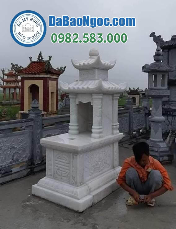 Bán và xây dựng, làm Mộ đá 2 mái ở Ninh Thuận rẻ đẹp