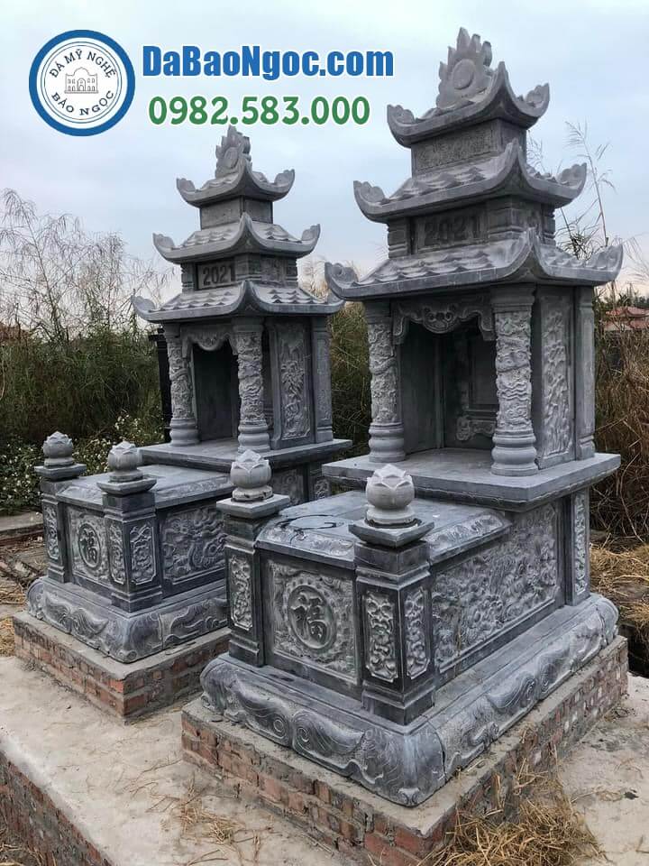 Bán và xây dựng, làm Mộ đá 3 mái ở Lạng Sơn rẻ đẹp