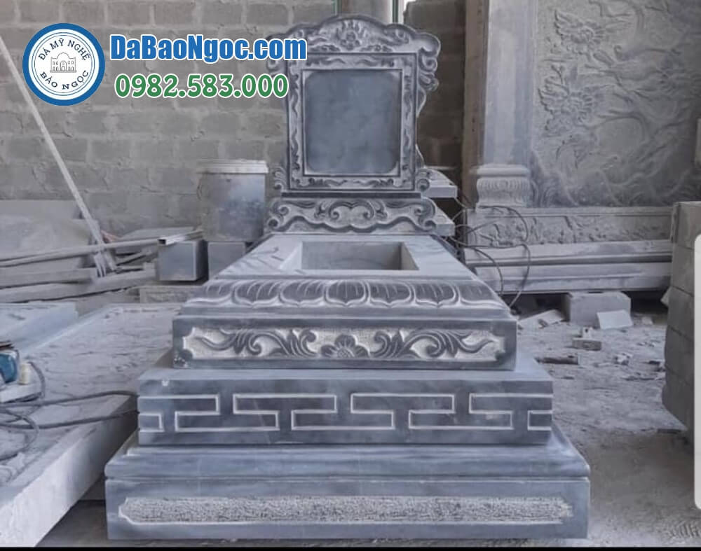 Làm mộ đá nguyên khối tại Thanh Hóa uy tín, báo giá mẫu thiết kế riêng theo yêu cầu