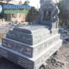Cơ sở chế tác, xây dựng, bán Mộ đá tam sơn ở Hà Nội rẻ đẹp 27 Mẫu mộ đá tam sơn tựa ngai ở Hà Nội