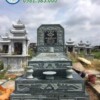Bán và xây dựng, làm Mộ đá đơn giản ở Thanh Hóa rẻ đẹp 45 Mẫu mộ đá đơn giản với thiết kế tam cấp làm bằng đá xanh rêu Thanh Hóa
