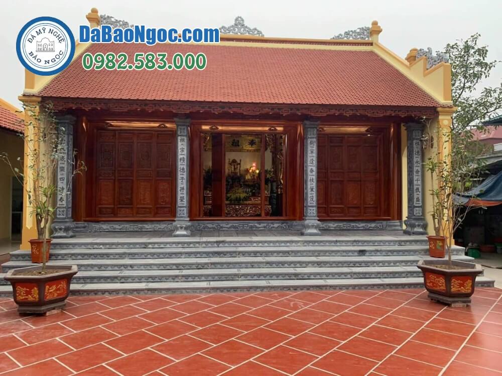 Cơ sở thiết kế, thi công, chuyên xây dựng Nhà thờ họ ở Bắc Ninh rẻ đẹp