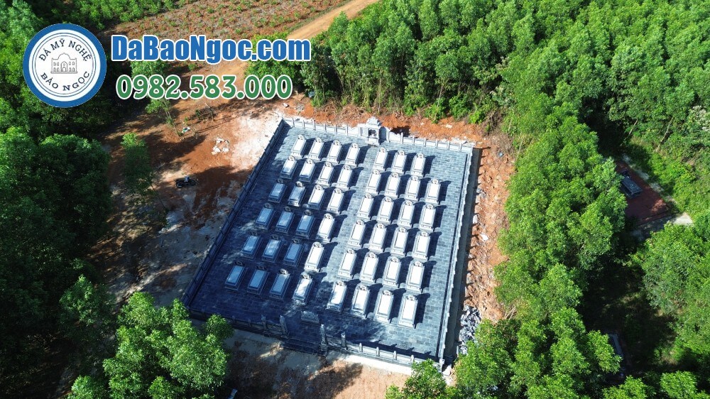Làm khu lăng mộ đá tại Quảng trị 15