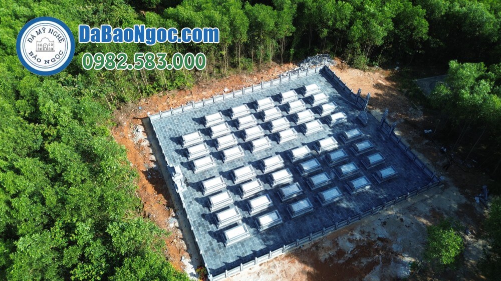 Làm khu lăng mộ đá tại Quảng trị 16