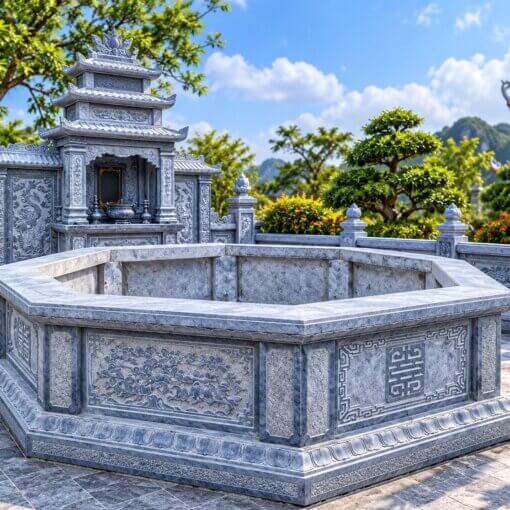 Mẫu mộ đá Lục giác ở Thái Bình