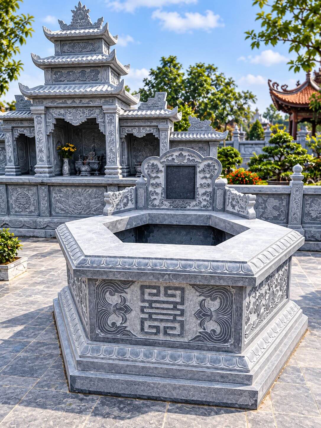 Mẫu mộ đá lục giác ở Thái Nguyên Mẫu mộ đá lục giác ở Thái Nguyên