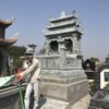 Bán và xây dựng, làm Mộ đá đôi ở Hà Tĩnh rẻ đẹp 64 Mẫu xây Mộ đá đôi 3 mái cao cấp ở Hà Tĩnh