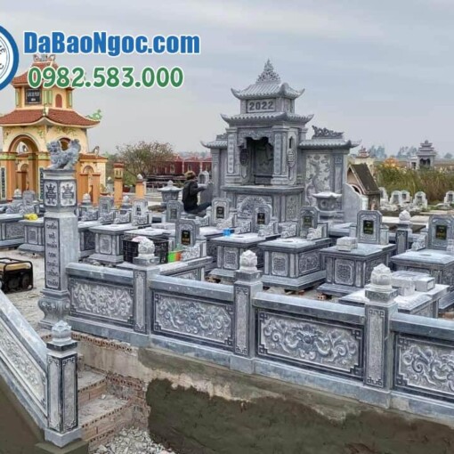 Địa chỉ cơ sở xây Khu lăng mộ ở Ninh Bình bằng Đá xanh nguyên khối rẻ đẹp